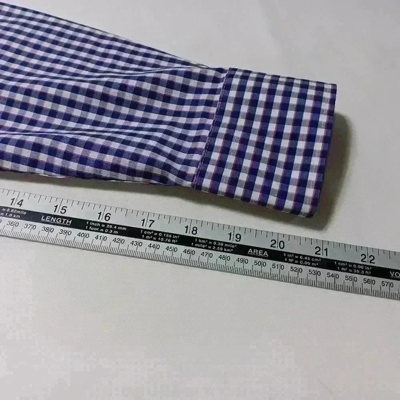 J. Crew long  sleeve button down shirt. Men's size S slim - Picture 6 of 7